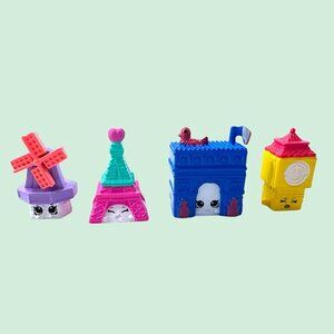 Shopkins Exclusive World Vacation Limited Edition Set of 4